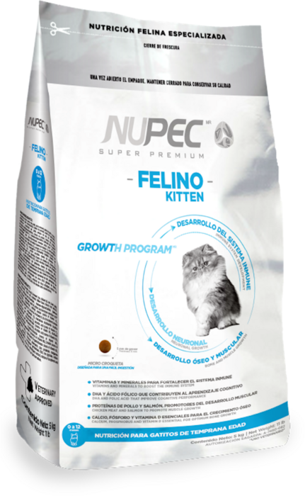 Alimento Nupec Felino Kitten para gatitos, en Zona Mascotas Cd. Victoria